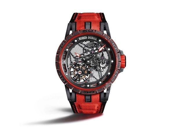 Orologio Replica Roger Dubuis Excalibur Spider in fibra di carbonio