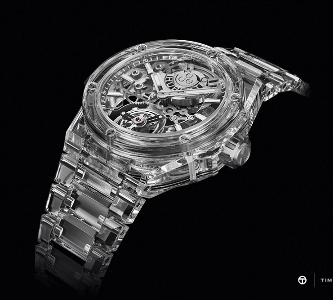 Replica Hublot Big Bang Integral Tourbillon Full Zaffiro